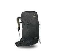 Osprey Stratos 36L Herren Wanderrucksack - Leichter Rucksack mit wasserdichtem Regenschutz - Campingtasche, Rabenschwarz