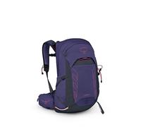 Osprey Tempest 22L Damen Leichter Wanderrucksack mit Hüftgurt, Deep Fig/Hotspot Pink