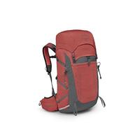 Osprey Tempest 33L Damen Leichter Wanderrucksack mit Hüftgurt, Rot Pampas/Coal Grey, Red Pampas/Coal Grey, Einheitsgröße, Leichter Wanderrucksack