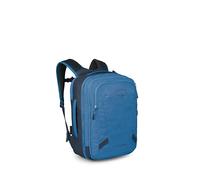 Osprey TRANSPORTER 26+6 Travel Pack - Erweiterbarer Rucksack für persönliche Gegenstände mit Laptophülle - leichter Tagesrucksack, blaue Flamme