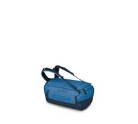 Osprey Transporter 30L Reisetasche, Blaue Flamme, Nachtblau, 30 Liter | Ausrüstungstasche, Wochenendtasche, wasserabweisend, Reiseausrüstung, Handgepäck, Flugfreundlich, blaue Farbe, OS-Größe