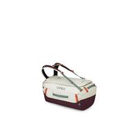 Osprey Transporter 40 l leichter Reise-Rucksack, wasserabweisend, für Damen und Herren, Mystery White-moody Burgunderrot, Einheitsgröße, 40 Liter