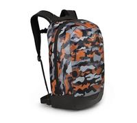 Osprey Transporter Panel Loader Black / Orange Camo