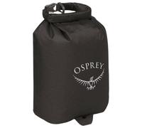 Osprey Ultralight Dry Sack 3L - Wasserdichter Packsack, Ultraleicht für Reisen, Outdoor und Wassersport, Schwarz