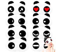 OSUTER 8 Stücke Schlafmaske Plüsch Süß Schlaf Augenmaske Panda Schlafmaske Augenabdeckung für Kinder Mädchen Damen Reisen Nickerchen Nacht