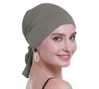 osvyo Bambus Chemo Kopftuch für Frauen mit Haarausfall - Krebspatienten Kopfbedeckung Turban in Versiegelter Verpackung