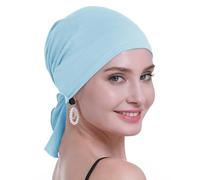 osvyo Bambus Chemo Kopftuch für Frauen mit Haarausfall - Krebspatienten Kopfbedeckung Turban in Versiegelter Verpackung
