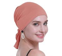 osvyo Bambus Chemo Kopftuch für Frauen mit Haarausfall - Krebspatienten Kopfbedeckung Turban in Versiegelter Verpackung