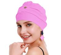 osvyo Baumwoll Chemo Kopfbedeckung für Damen mit Krebs und Haarausfall, Mütze aus Baumwolle, Leichte Kopfbedeckung, Versiegelte Verpackung