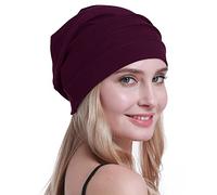 osvyo Baumwolle Chemo Hüte Soft Caps Krebs Kopfbedeckungen für Frauen Haarausfall versiegelt Verpackung Wein