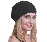 osvyo Baumwolle Chemo Hüte Soft Caps Krebs Kopfbedeckungen für Frauen Haarausfall versiegelt Verpackung DUNKLE Flecken GRAU