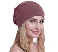osvyo Baumwolle Chemo Hüte Soft Caps Krebs Kopfbedeckungen für Frauen Haarausfall versiegelt Verpackung SANDBRAUN