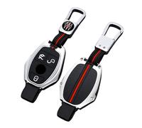 通用 OTMIK Autoschlüssel Abdeckung aus Zinklegierung Fall Kompatibel mit Mercedes Benz A/C/E/S/G-Klasse mit fluoreszierenden Tasten Clever Autoschlüssel Shell (Matte Farbe 3 Tasten)