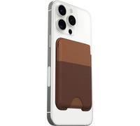 OtterBox Symmetry Cactus Leather Wallet für MagSafe, Soft-Touch Wallet mit 2-3 Fächern für Karten, Starke magnetische Ausrichtung und Befestigung MagSafe Produkten, kompatibel mit iPhone, Braun