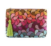 Otto Angelino Damen Otto108 Clutch, Mosaik Tropfen, Einheitsgröße EU