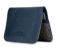 Otto Angelino Echtes Leder Ultra Slim Minimalist Cardholder Wallet - Unisex