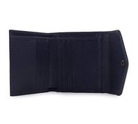 Otto Angelino Echtleder Geldbörse im Briefumschlag-Design - RFID Schutz - Unisex, Marineblau