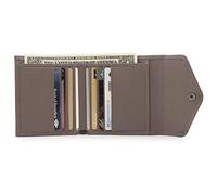 Otto Angelino Echtleder Geldbörse im Briefumschlag-Design - RFID Schutz - Unisex, Mink