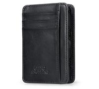 Otto Angelino Geldbörse aus echtem Leder Karteninhaber Bankkarten, Geld, Führerschein - Unisex