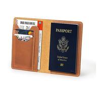 Otto Angelino Reisepasshülle aus echtem Leder - Unisex