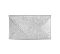 Otto Angelino Schlanke Geldbörsen-Clutch aus echtem Leder - Mehrere Fächer für Geld, Ausweis, Karten, Smartphone, RFID-Blockierung - Unisex