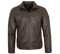 Otto Kern- Herren Echtleder Lederjacke Lammnappa dunkelbraun