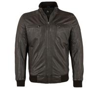 OTTO KERN - Herren Lederjacke Blouson Lammnappa dunkelbraun : 52