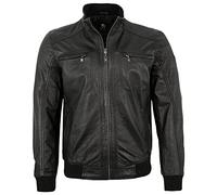 Otto Kern - Herren Lederjacke Blouson Lammnappa schwarz Größe 50