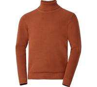 Otto Kern Pullover Herren, Rollkragenpullover aus 100% Baumwolle, Strickpullover, Pulli Herren mit luxuriöser Reiskorn-Optik, zeitlos & hochwertig, Terrakotta, Gr. XXL