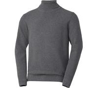 Otto Kern Pullover Herren, Rollkragenpullover aus 100% Baumwolle, Strickpullover, Pulli Herren mit luxuriöser Reiskorn-Optik, zeitlos & hochwertig, Grau, Gr. XXL