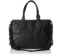 Otto Kern Shopper Pia 8 Damen Henkeltaschen 34M36M17 cm (B x H x T), Schwarz (Schwarz black)