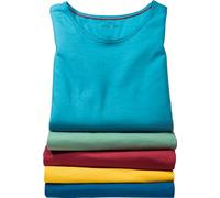 Otto Kern Tank Top Herren im 5er Pack - Lockere Passform, Tanktop aus 100% Baumwolle, Tank Top Herren Sommer - in 5 frischen Sommerfarben, Bunt, Gr. 3XL