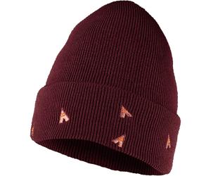 Otty Kinder Strickmütze - Buff Maroon