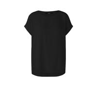 Oui - AYANO Blusenshirt 100% Viskosepatch black - Gr. - 40