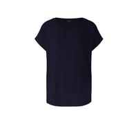 Oui - AYANO Blusenshirt 100% Viskosepatch darkblue - Gr. - 40
