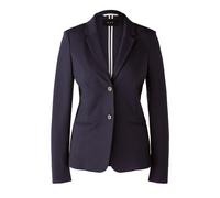 Oui Damen Blazer CLOYEE Heavy Jersey tailliert geschnitten Uni Business, Freizeit, Festlich V-Ausschnitt Reverskragen Jersey