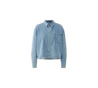 Oui - Bluse blue denim - Gr. - 40