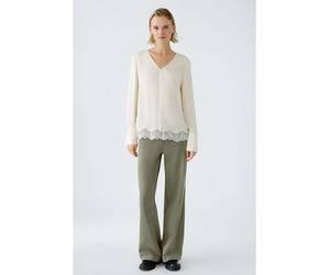 Oui Bluse in Creme - Größe 34 | Damen Blusen