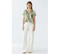 Oui - Blusenshirt - Größe 38 DAMEN - grün