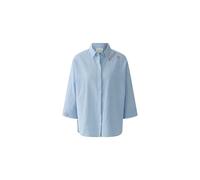 Oui - Bluse lt blue white - Gr. - 34
