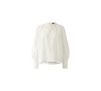 Oui - Bluse reine Baumwolle cloud dancer - Gr. - 34
