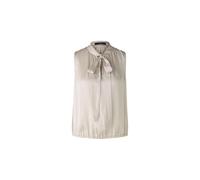 Oui - Bluse Viskose light stone - Gr. - 38
