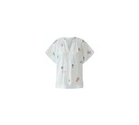 Oui - Bluse white red - Gr. - 42