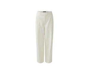 Oui - Bundfaltenhose whitecap gray - Gr. - 34