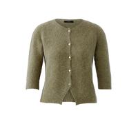 Oui Cardigan in Khaki - Größe 44 | Damen Pullover Cardigans