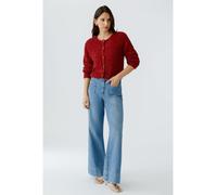 Oui Cardigan in Rot - Größe 42 | Damen Pullover Cardigans