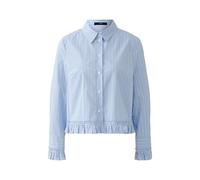 Oui Damen Bluse Boxy geschnitten Gestreift