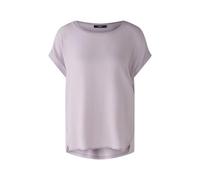 Oui Damen Blusenshirt Ayano 100% Viskosepatch lässig geschnitten Uni