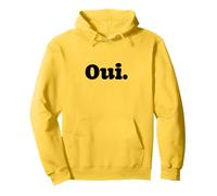 Oui Damen Französisches Wort Modern Pullover Hoodie