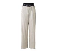 Oui Damen Hose Lamé Optik Relaxed fit Sonstige